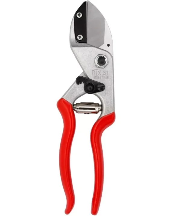 Felco One-Handed Ergonomic Steel Anvil Pruning Shears