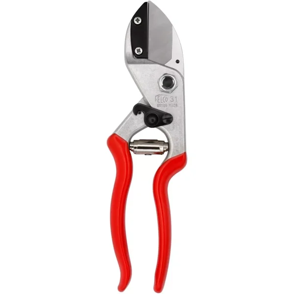 Felco One-Handed Ergonomic Steel Anvil Pruning Shears